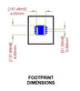 SON-8 Breakout Board (4 x 4 mm, 0.8 mm)