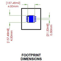 SON-8 Breakout Board (4 x 4 mm, 0.8 mm)