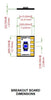 MSOP-10 Breakout Board (3.1 x 3.1 mm, 0.5 mm)