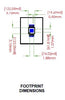 MSOP-10 Breakout Board (3.1 x 3.1 mm, 0.5 mm)