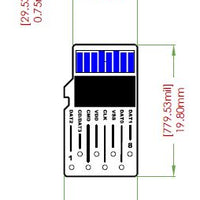 Micro SD to FFC Breakout Board