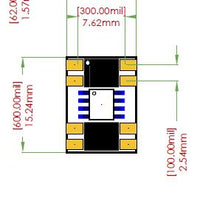 SOIC-8 Breakout Board (3 pack)