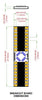 QFP-32 Breakout Board (5 x 5 mm, 0.5 mm)