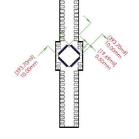 QFP-64 Breakout Board (10 x 10 mm, 0.5 mm)