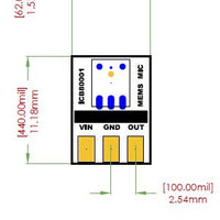 MEMS Microphone Breakout Board (INMP401)