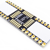 LCC-28 Breakout Board (9.5 x 9.5 mm, 1.27 mm)