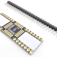 LCC-28 Breakout Board (9.5 x 9.5 mm, 1.27 mm)