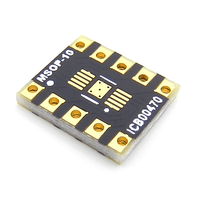 MSOP-10 Breakout Board (3.1 x 3.1 mm, 0.5 mm)