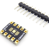 MSOP-10 Breakout Board (3.1 x 3.1 mm, 0.5 mm)