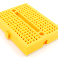 Mini Solderless Breadboard (Amber)