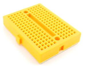 Mini Solderless Breadboard (Amber)