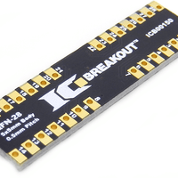 QFN-28 Breakout Board (5 x 5 mm, 0.5 mm)