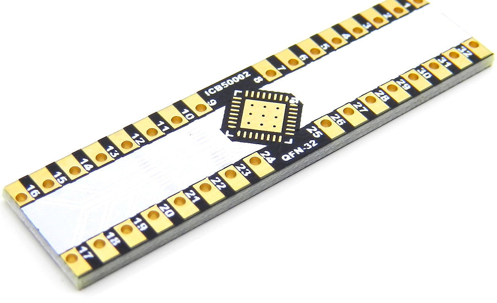 QFN-32 Breakout Board (5.1 x 5.1mm, 0.5mm)