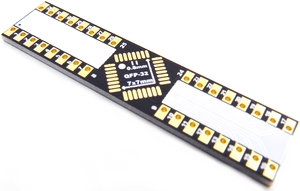 QFP-32 Breakout Board (5 x 5 mm, 0.5 mm)