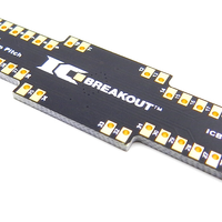 QFP-44 Breakout Board (10 x 10 mm, 0.8 mm)