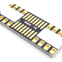 SOIC-16 Breakout Board (3.9 x 9.9 mm, 1.27 mm)