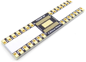 TSSOP-28 Breakout Board (4.4 x 9.7 mm, 0.65 mm)